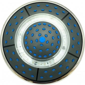 Душ верхний круглый ERLIT 240 мм с подсветкой черный пластик, арт 0911025002 Душ верхний круглый ERLIT 240 мм с подсветкой черный пластик, арт 0911025002