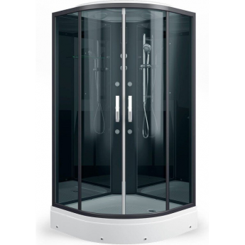 Душевая кабина ERLIT 57 ER571017-C24-RUS тонированное стекло