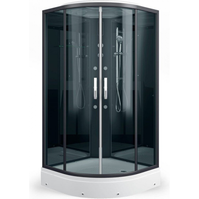 Душевая кабина ERLIT 57 тонированное стекло ER571017-C24-RUS